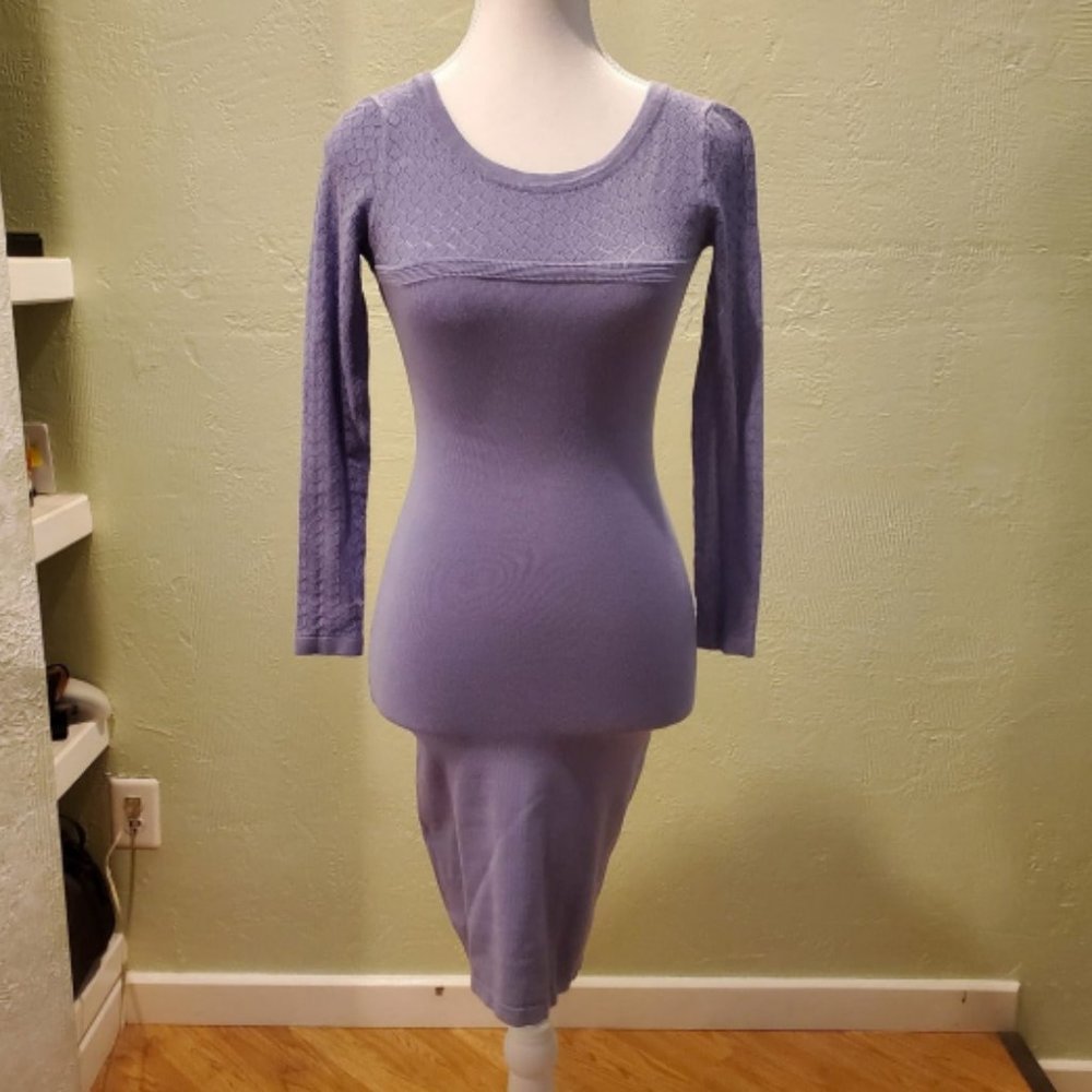 Venus Lilac Sweater Dress